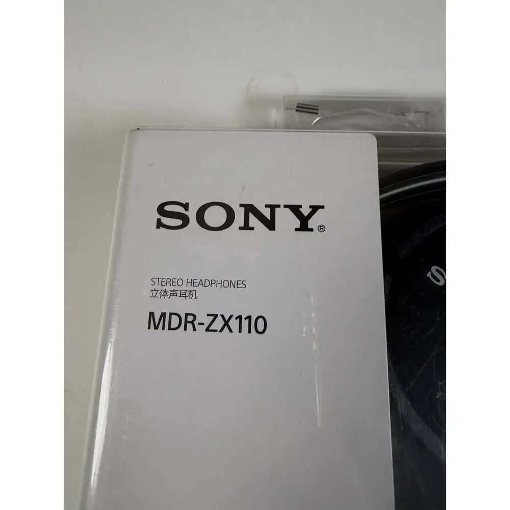 Sony MDR-ZX110 On Ear Headphones Wired-Black